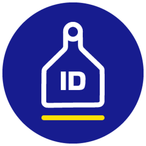 Tag icon with ID